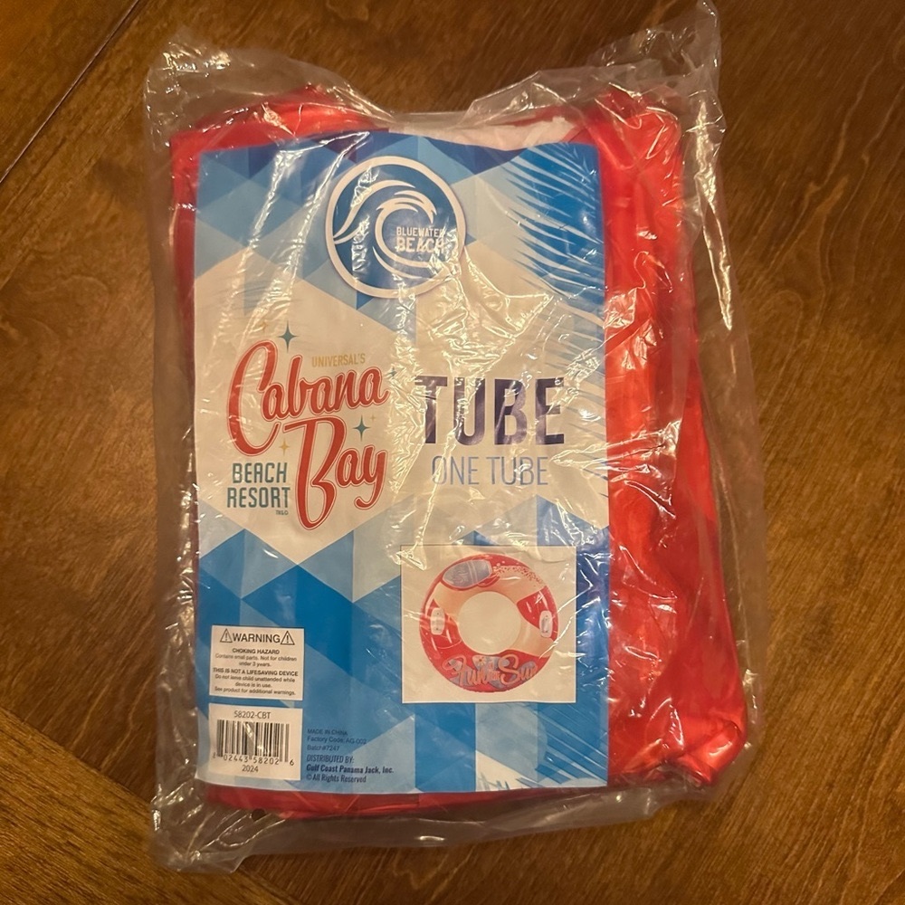 Inflatable Swim Tube with handles NWT